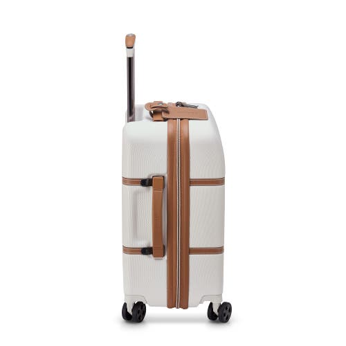 Delsey Paris Chatelet Air 2.0 Carry On 19 Inch Hardside Luggage With Spinner Wheels In Brown