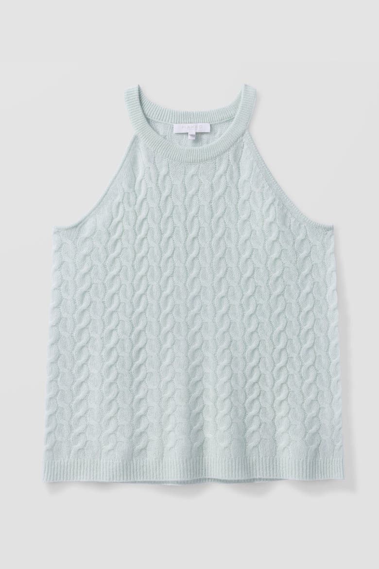 ALOUETTE CABLEKNIT TANK, Alternate, color, Jadite