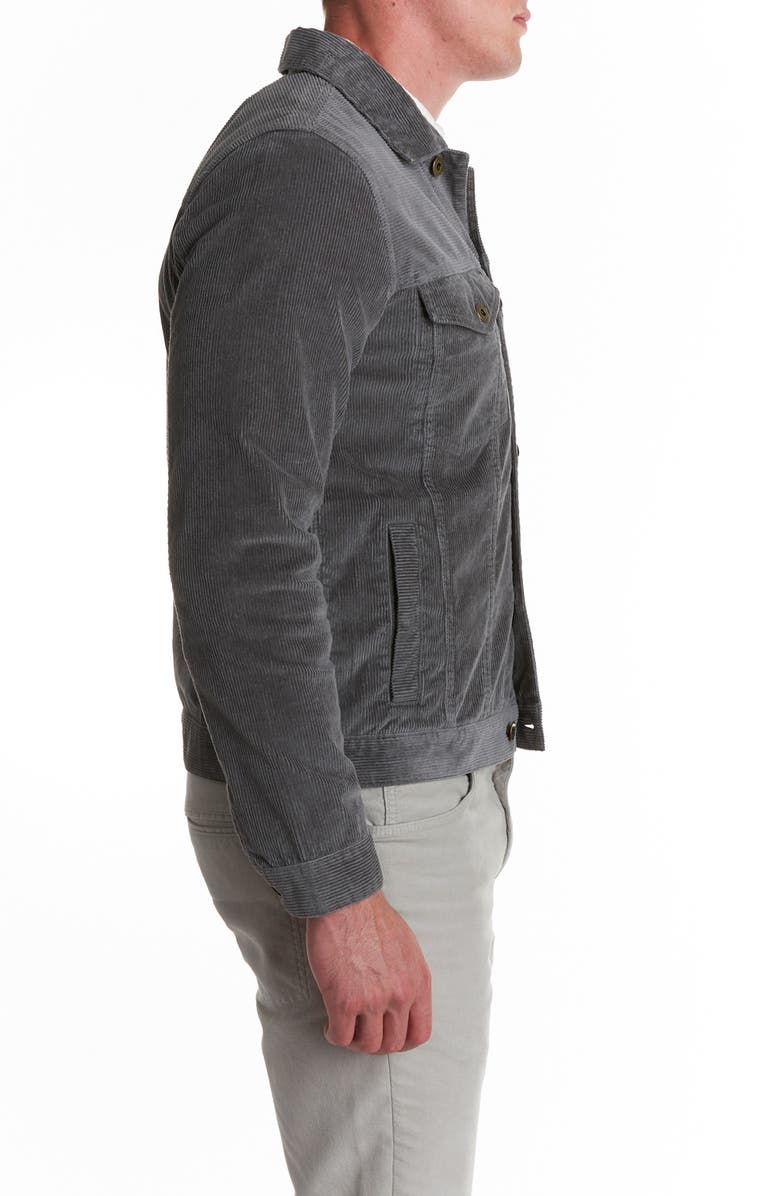 Billy Reid Corduroy Trucker Jacket, Alternate, color, 