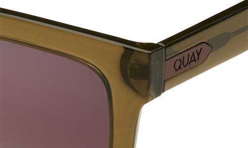 Quay Icy 52mm Gradient Square Sunglasses In Multi