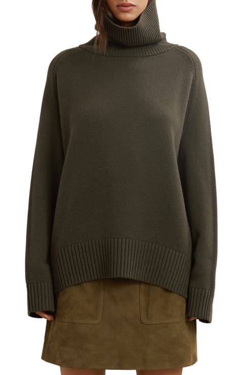 Brooklyn Wool & Cashmere Turtleneck Sweater
