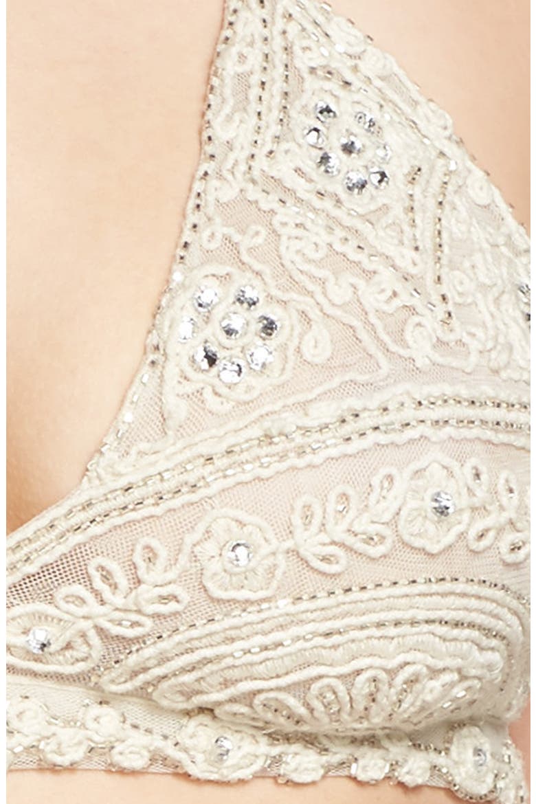Intimately FP Soumya Halter Bralette, Alternate, color, IVORY