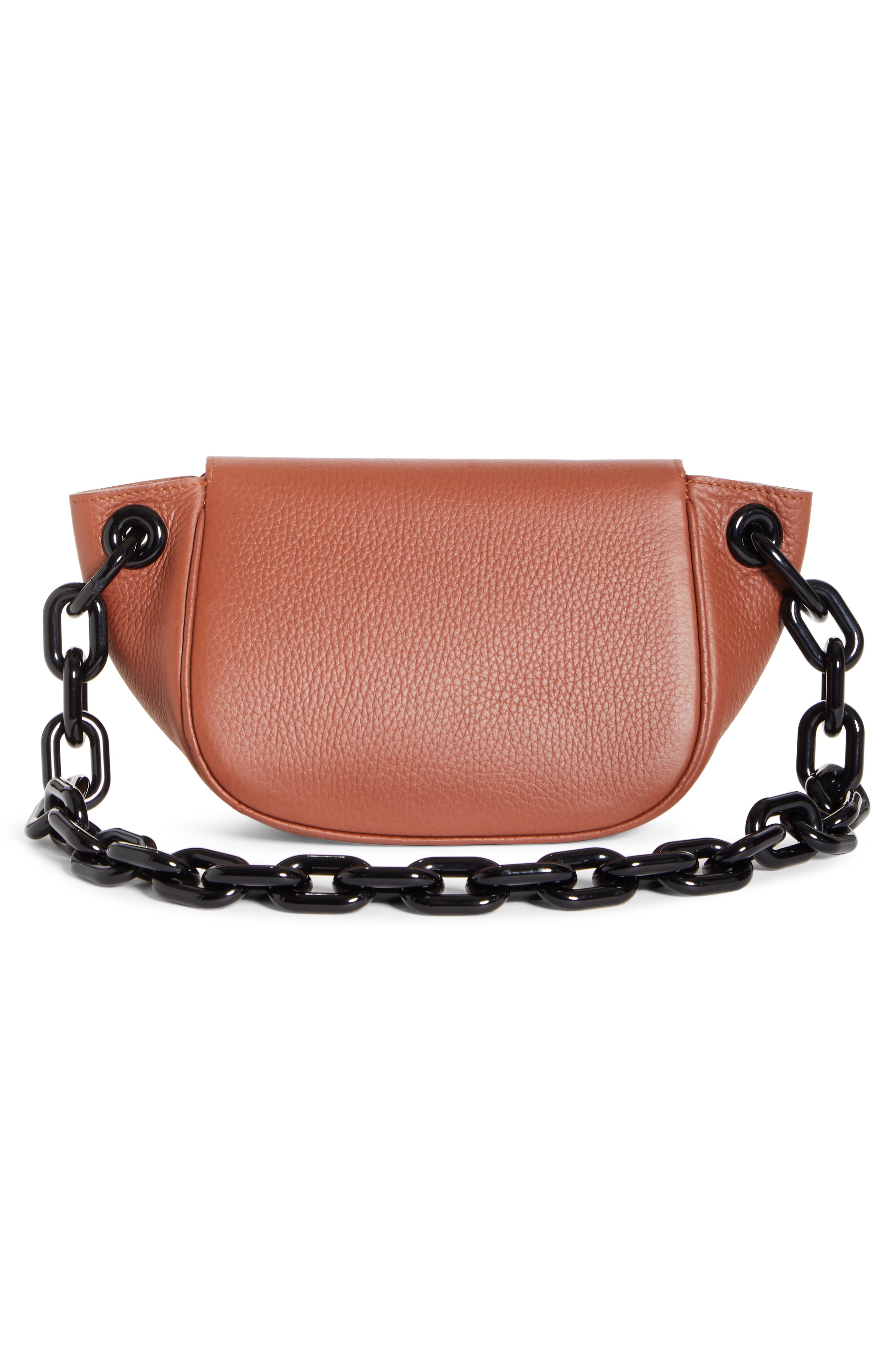 Bend Leather Shoulder Bag, Alternate, color, ROOT BEER / CLIFF 30015
