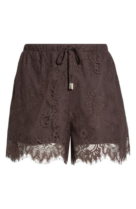 Asymmetric Lace Skort