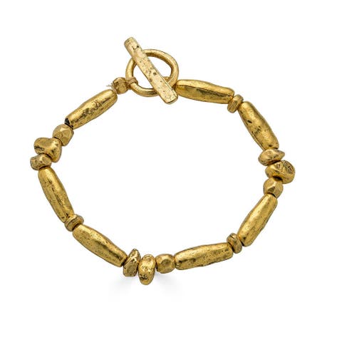 Organic Bead Bracelet