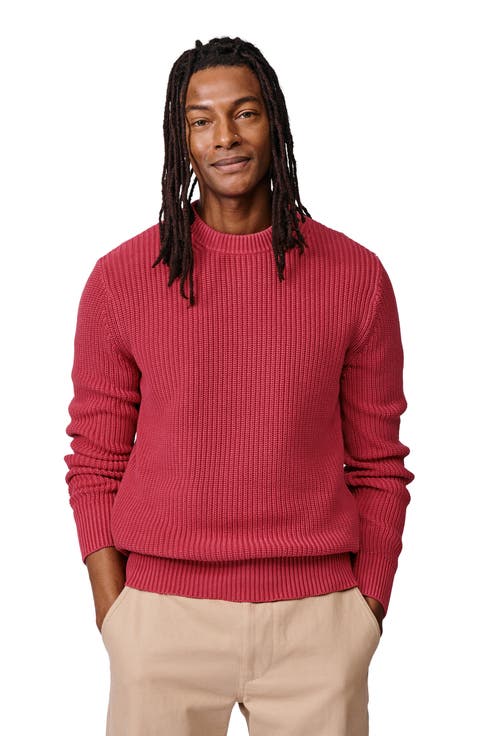 Martin Ribbed Crew Neck Sweater
