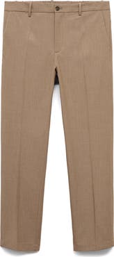 MANGO Bologna Slim Fit Stretch Pants