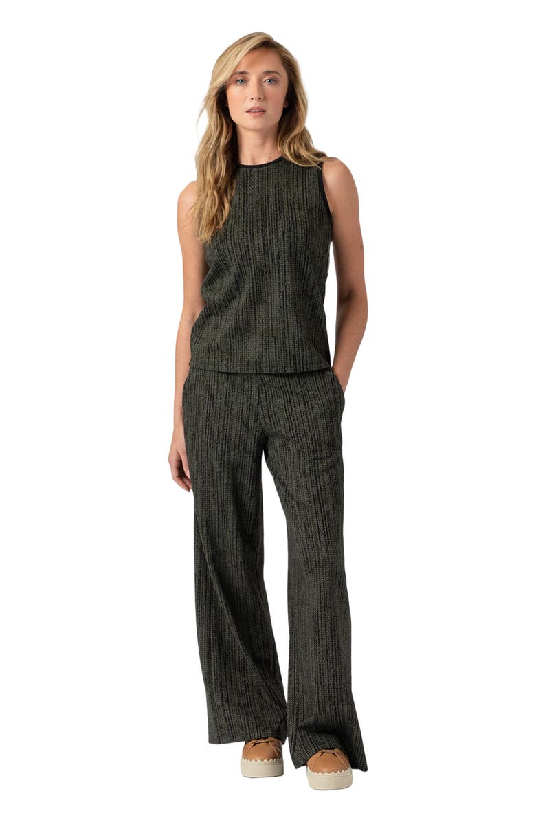 Saint + Sofia Keller Wide Leg Pant, Alternate, color, Green