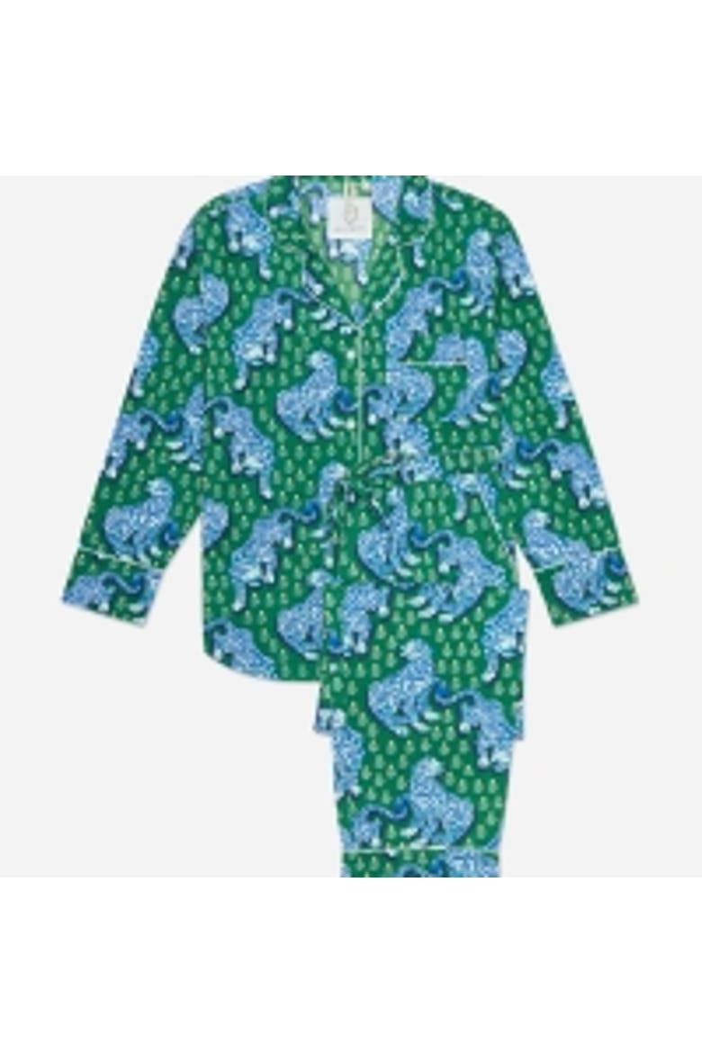 Long PJ Set, Alternate, color, Green Juice