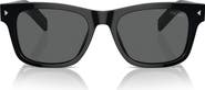 Prada 54mm Rectangular Sunglasses
