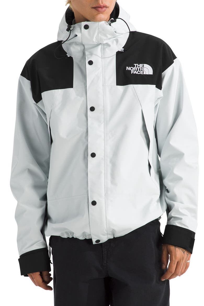 Gore-Tex® Waterproof Mountain Jacket, Main, color, PEARL STONE/ TNF BLACK