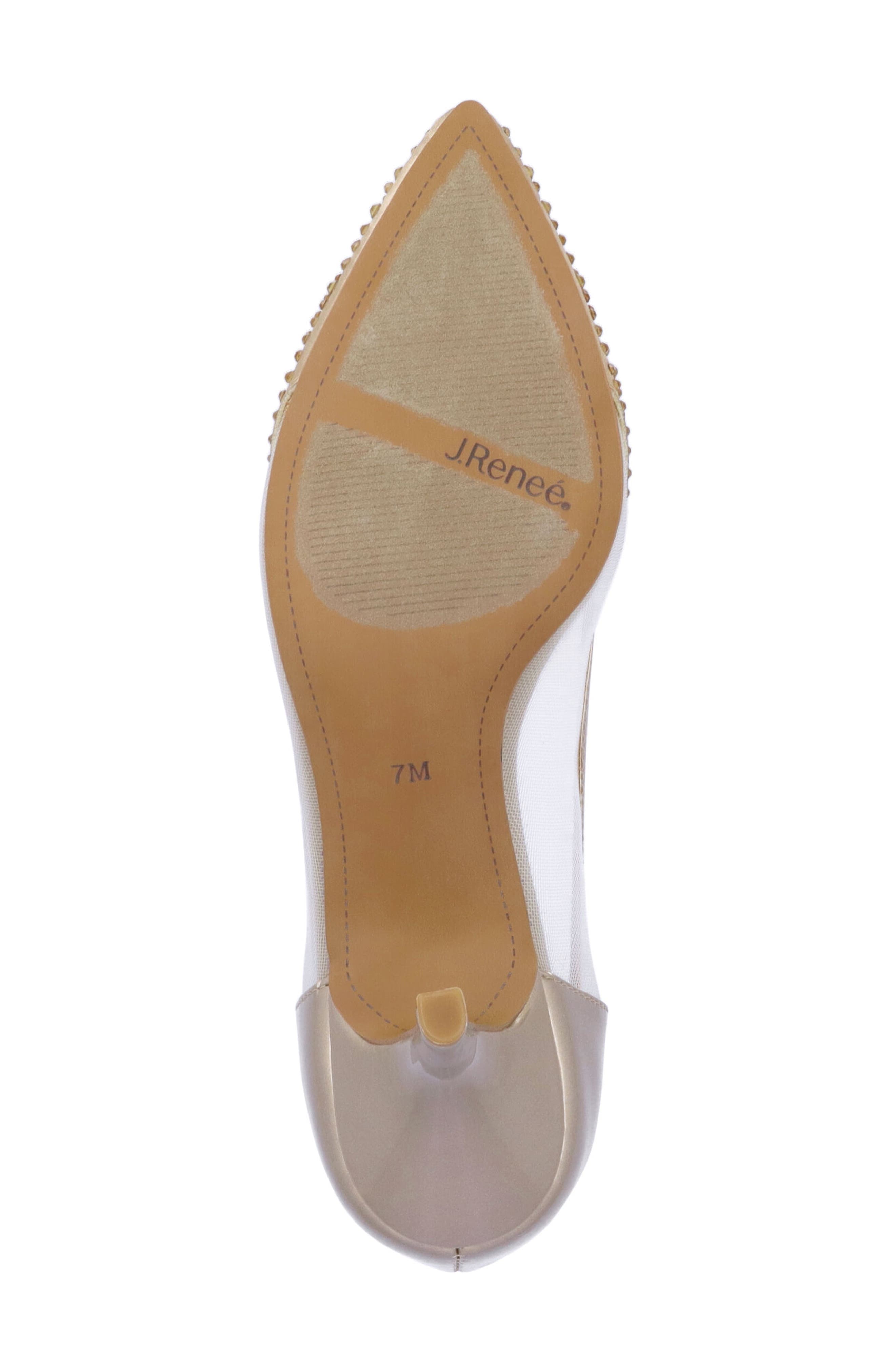 J. Reneé Coopid Pointed Toe Pump, Alternate, color, Beige