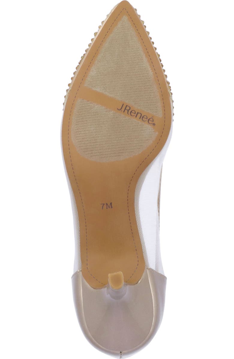 J. Reneé Coopid Pointed Toe Pump, Alternate, color, Beige