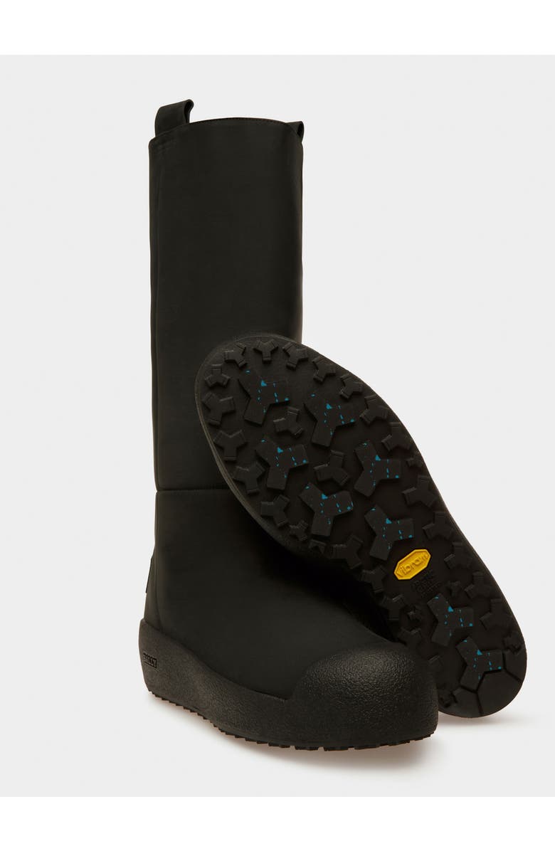 Bally Jackson Leather Snow Boots, Alternate, color, Black