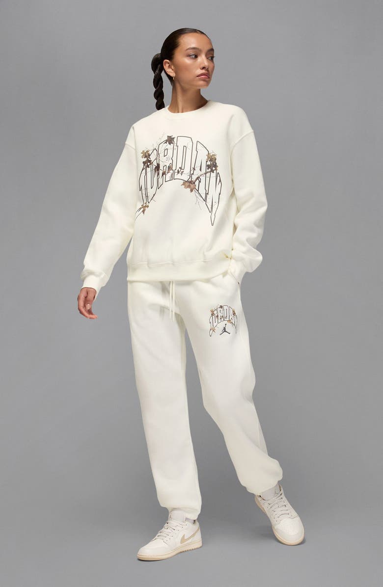 Jordan Realtree<sup>®</sup> Camo Brooklyn Fleece Graphic Joggers, Alternate, color, Sail/ Iron Grey