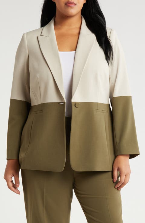 Colorblock Blazer