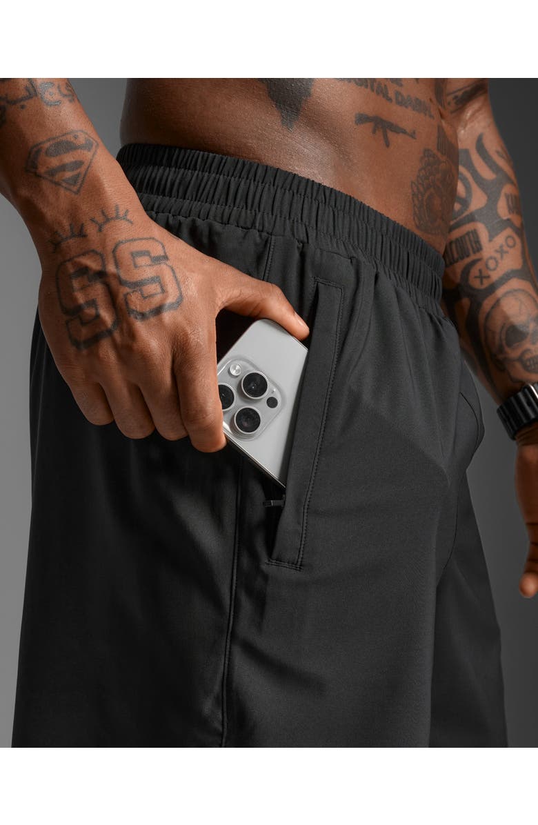 2XU Motion 5 Inch Shorts, Alternate, color, Black/Black