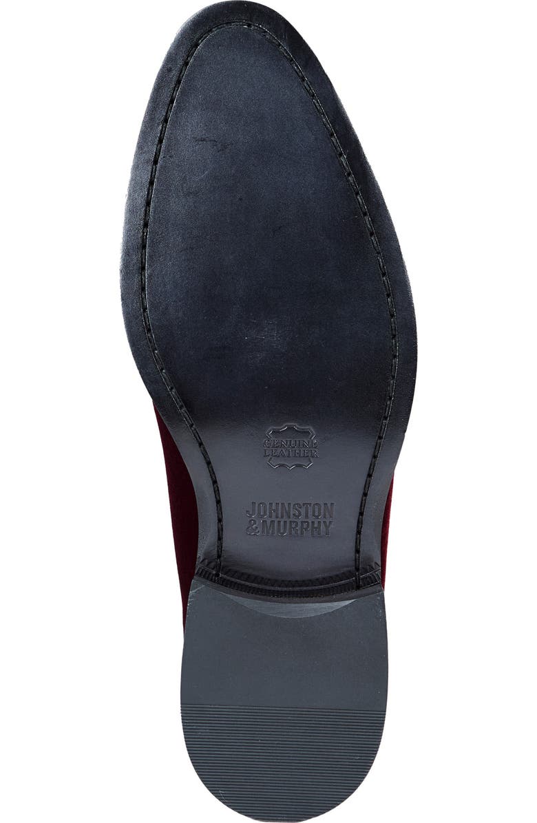 Johnston & Murphy Gavney Slip-On Loafer, Alternate, color, Burgundy Velvet