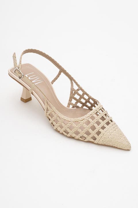 Heaven Knitted Pointed Toe Pump (Women)