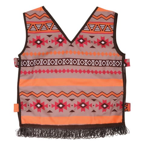 Festive Multiethnic Mexican Poncho Boy Garment