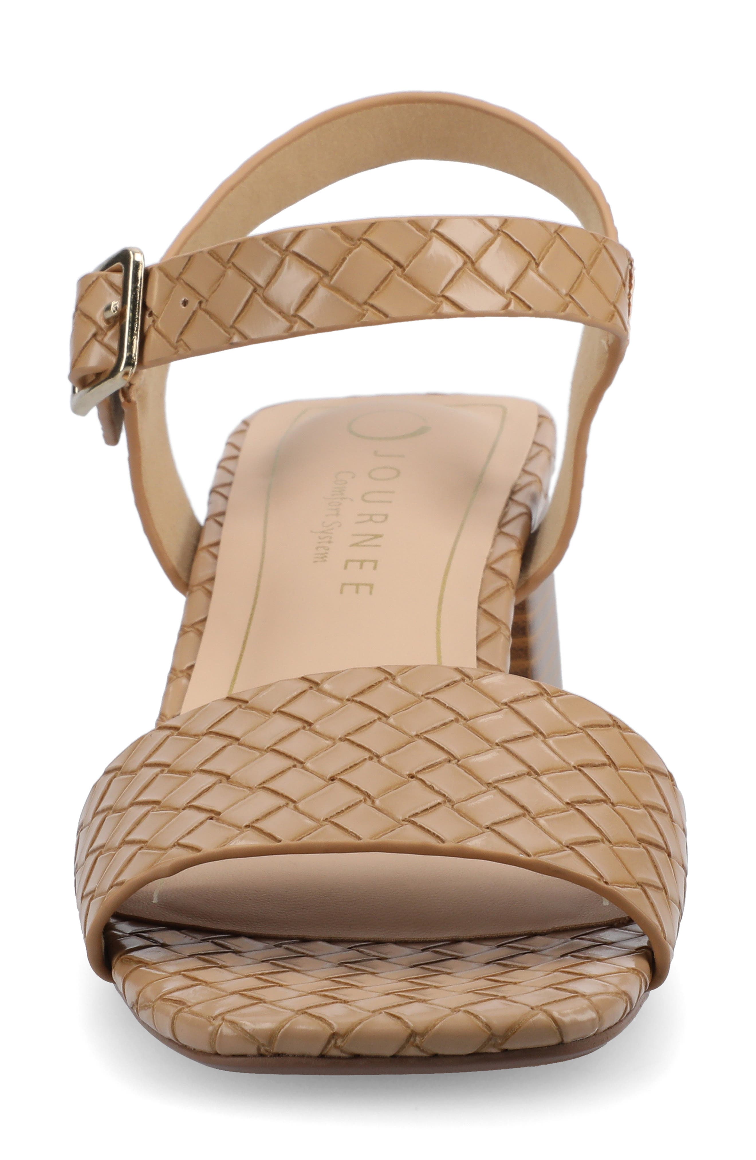 Shaina Sandal, Alternate, color, TAN WOVEN