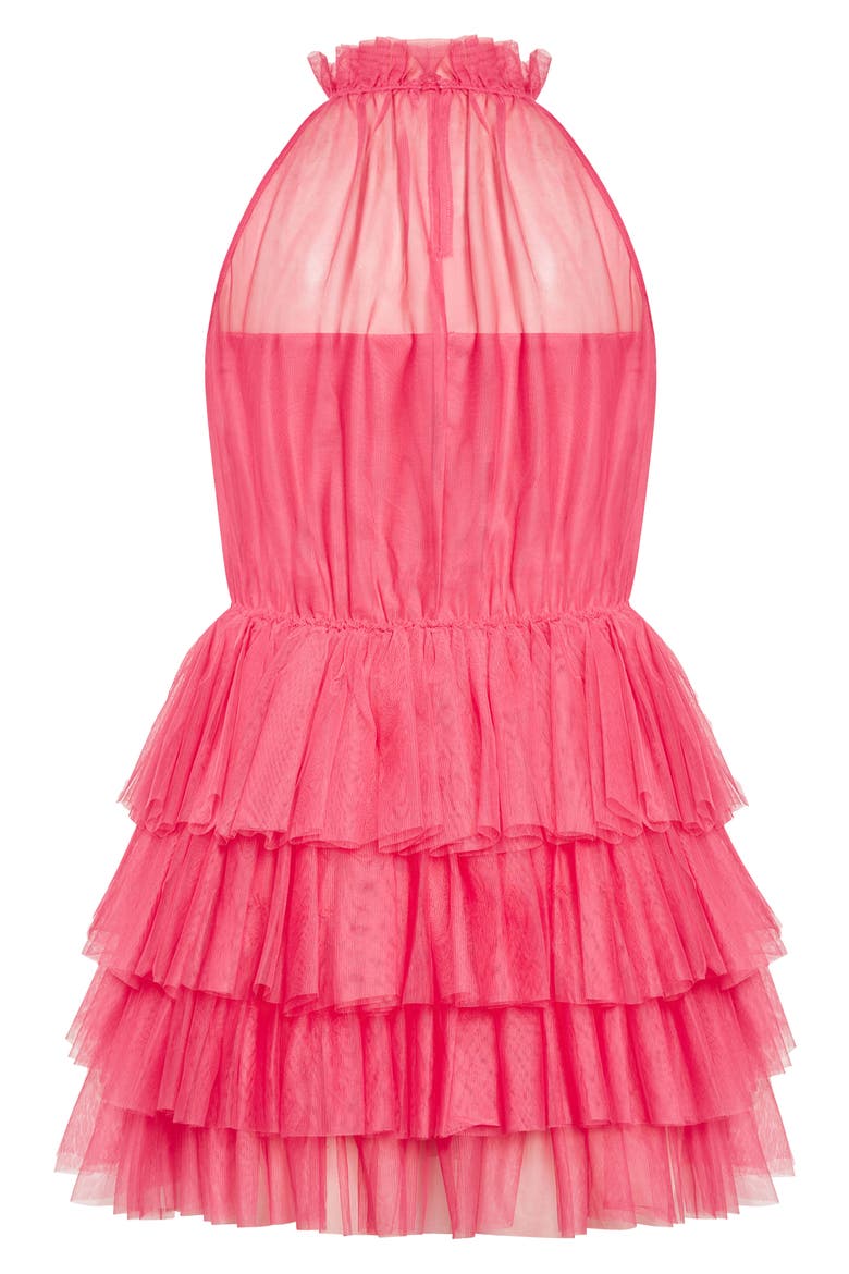 Jude Ruffle Minidress, Alternate, color, FLOSS