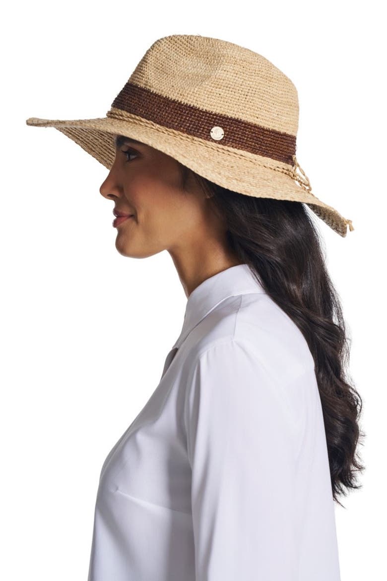 Women's Playa Crochet Fedora, Upf 50+ Sun Protection, Alternate, color, Natural