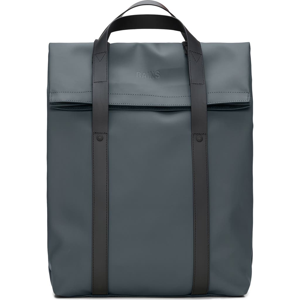 Rains 2 Way Tote Backpack In Blue