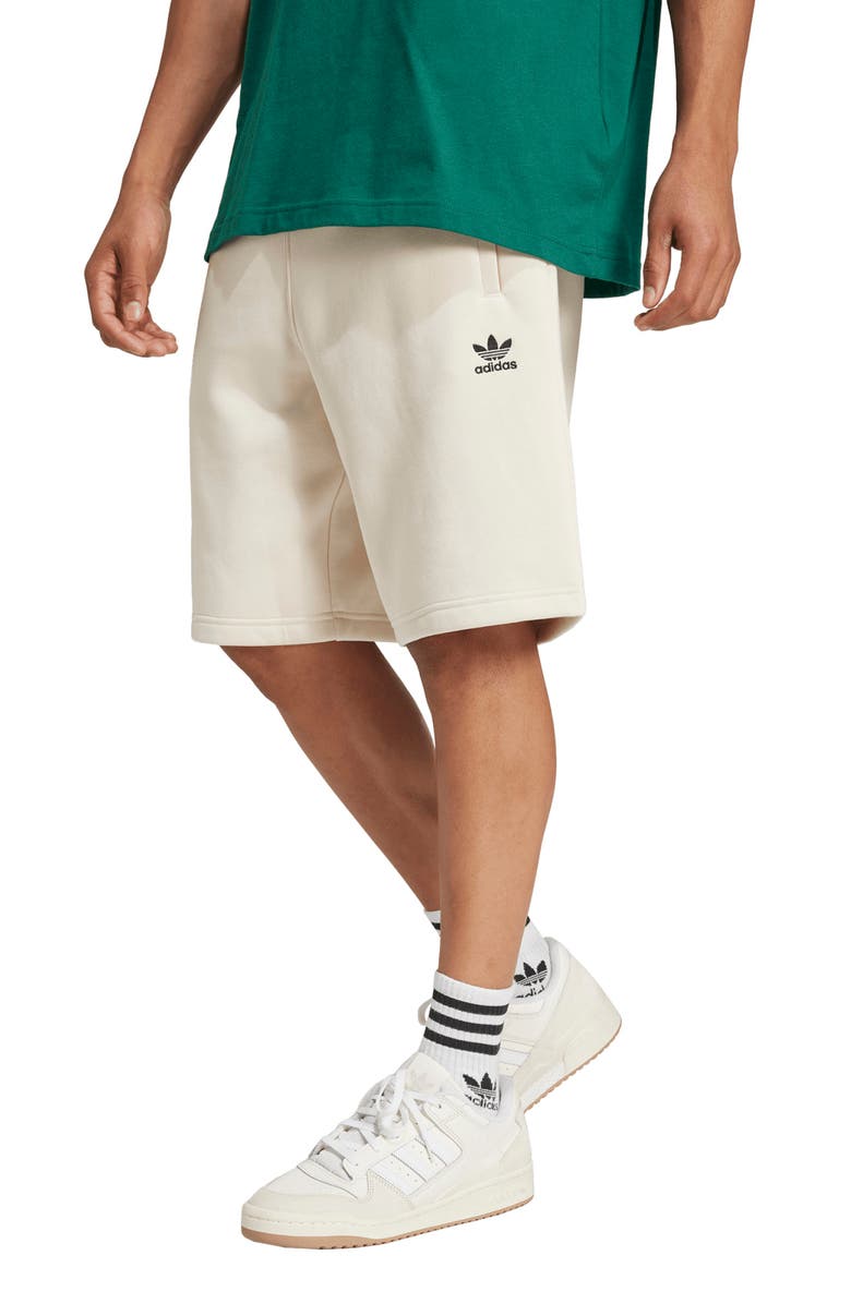 adidas Originals Trefoil Essentials Sweat Shorts, Main, color, 