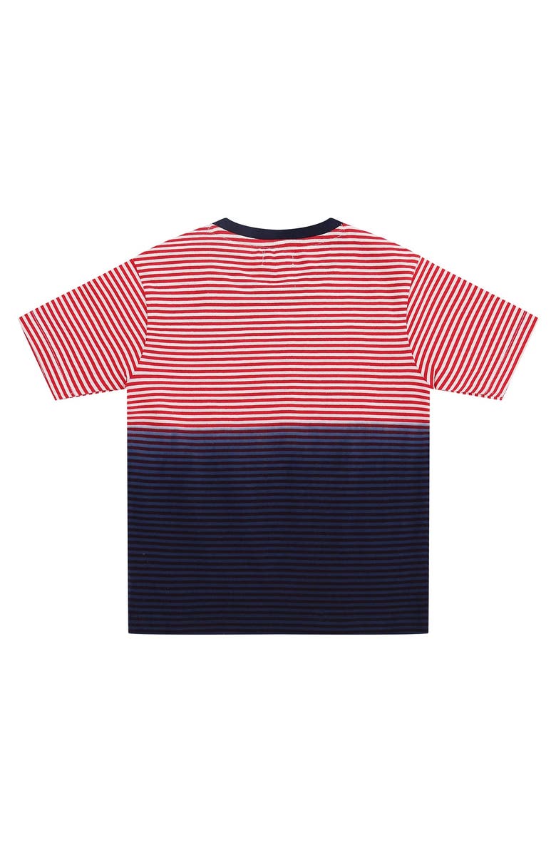 Lilly + Sid Organic Cotton Nice To Sea You Slogan Print T-Shirt, Alternate, color, Multi