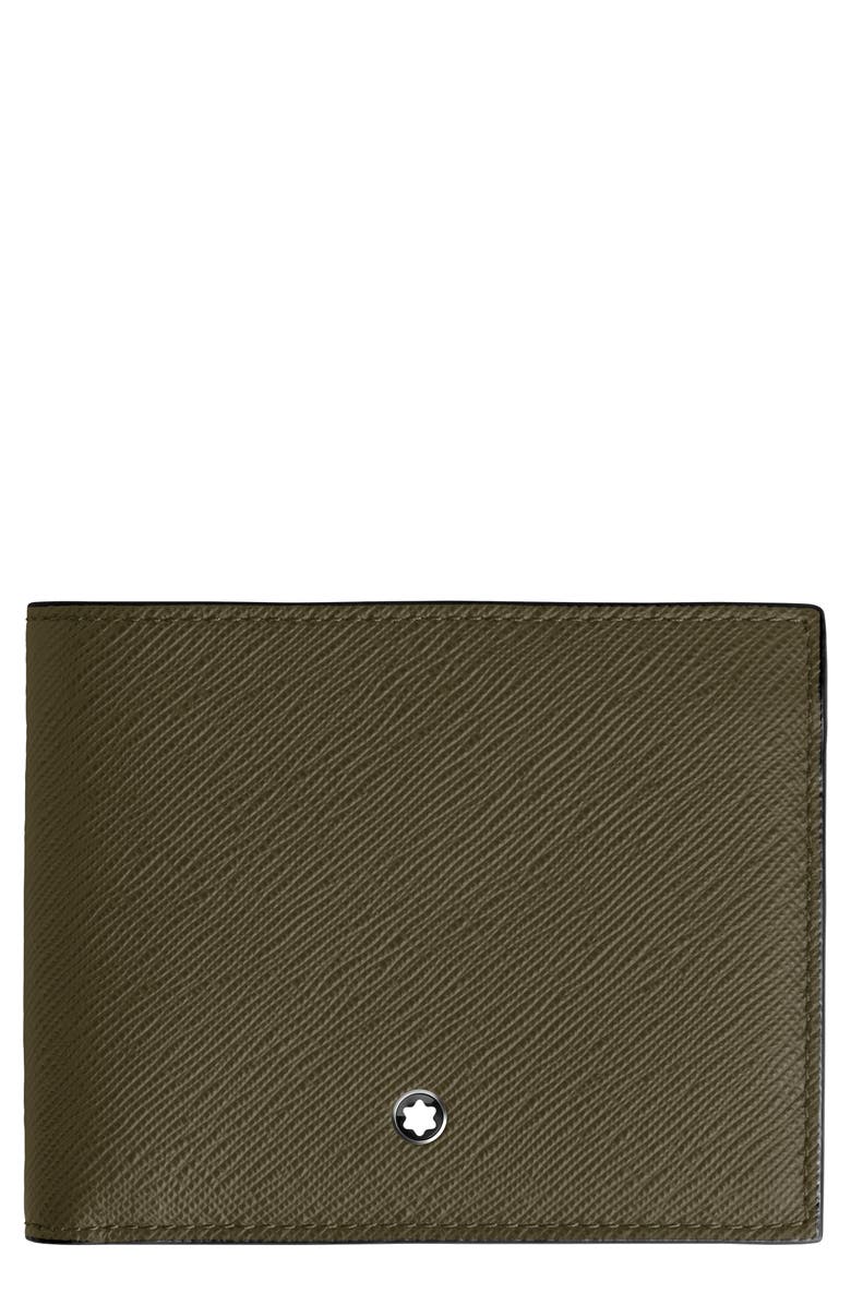 Montblanc Sartorial Leather Bifold Wallet, Main, color, 
