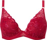 Chantelle Lingerie Fleurs Underwire Plunge Bra