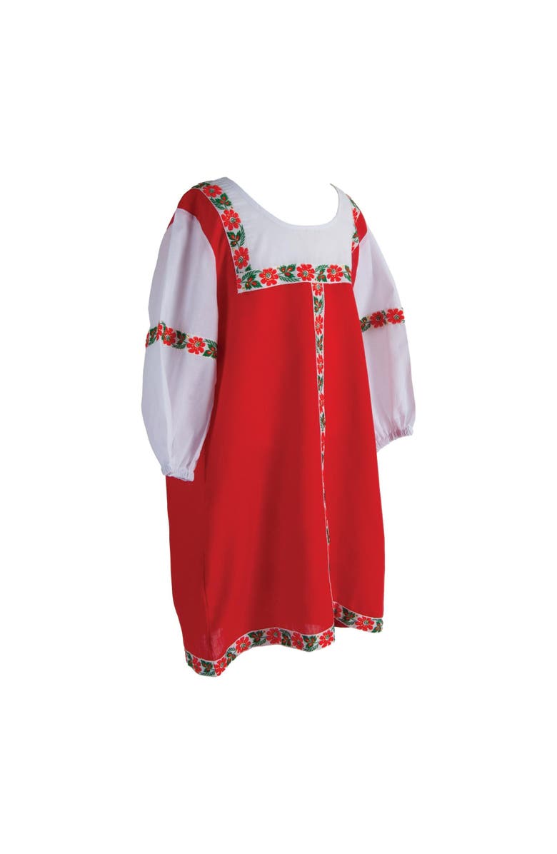 Kaplan Early Learning Company Festive Multiethnic Russian Sarafan Girl Garment, Alternate, color, 