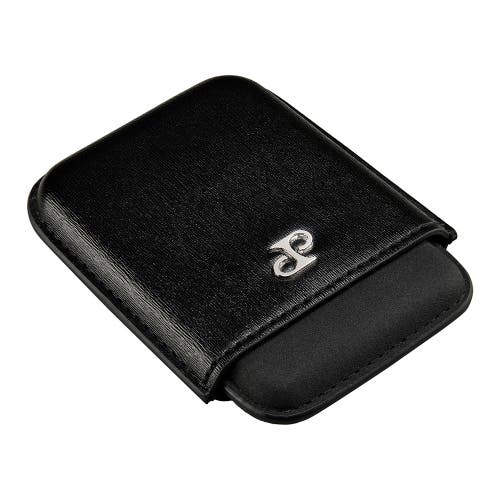 Philipp Molded Card Case In Black