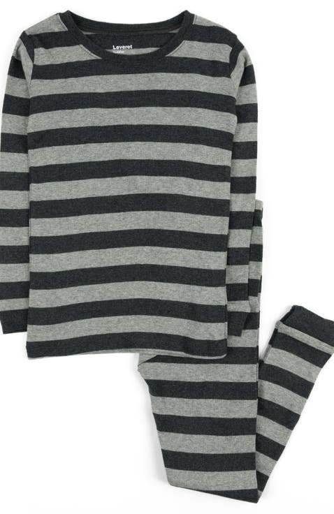 Cotton Two-Piece Pajamas, Stripes, Solids & Tie Dye (Toddler, Little Kid & Big Kid)