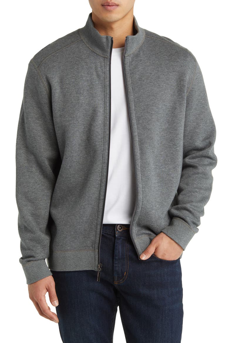 Flip Coast Reversible Knit Jacket, Main, color, COAL HEATHER