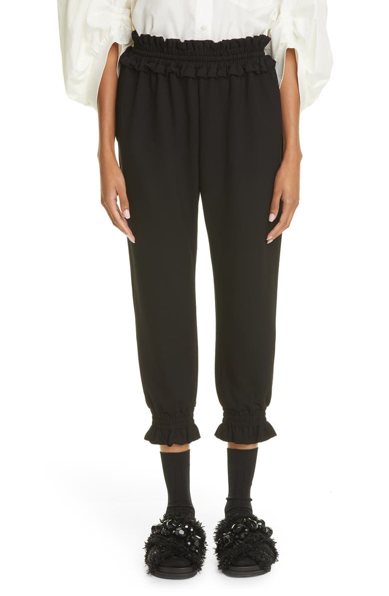 Simone Rocha Ruffle Joggers, Main, color,