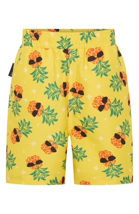 Kids' Pineapple Swim Trunks (Toddler & Little Kid)