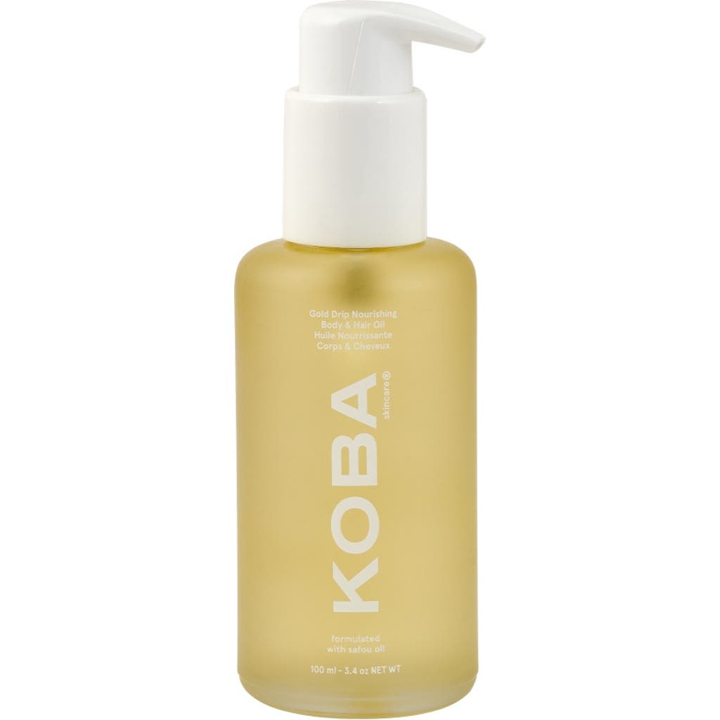KOBA skincare Gold Drip Nourishing Body and Hair Oil 3.4oz in None  product