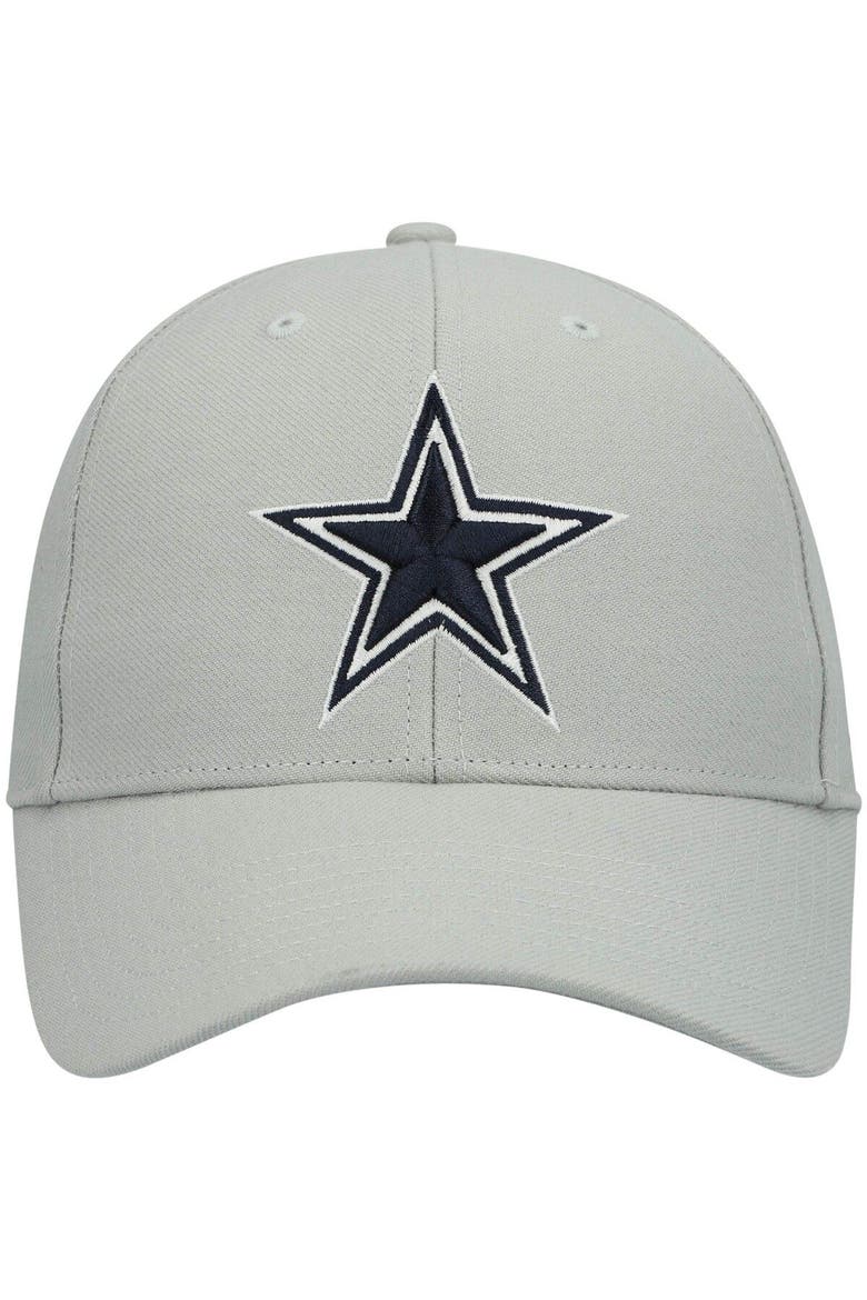 Men's '47 Gray Dallas Cowboys MVP Secondary Logo Adjustable Hat, Alternate, color, Gray
