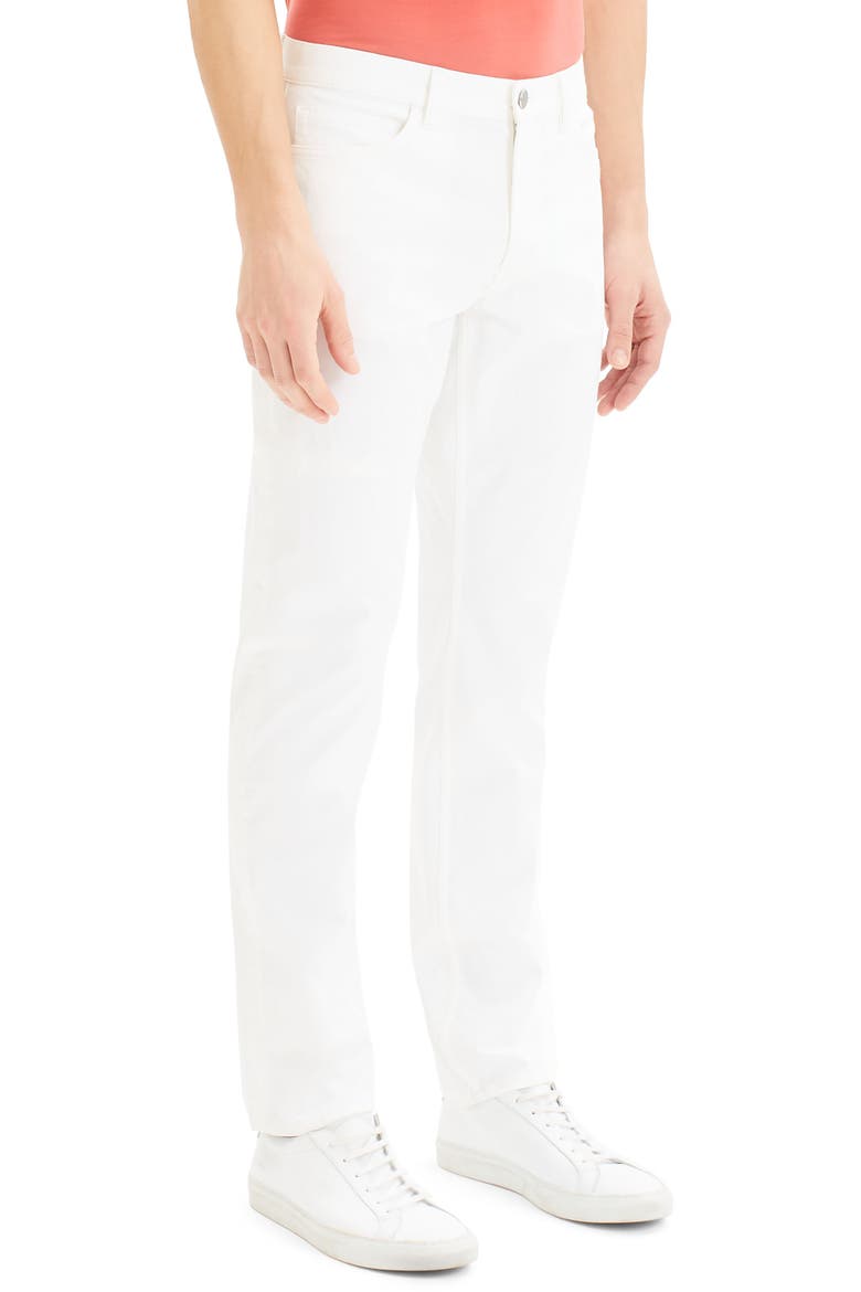 Haydin New Writer Slim Fit Pants, Alternate, color, WHITE