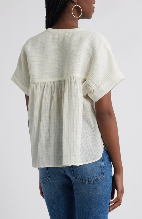 TREASURE & BOND TREASURE & BOND TEXTURED FLOWY TOP
