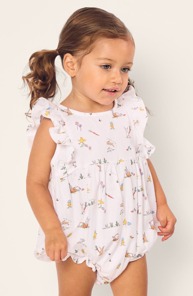 Petite Plume Ruffle Romper, Alternate, color, 