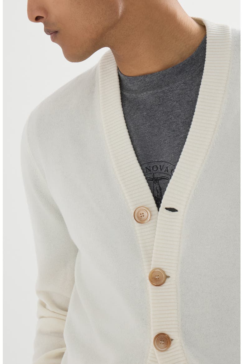 Cashmere cardigan, Alternate, color, Panama
