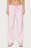 EDIKTED Olivia Stripe Relaxed Fit Drawstring Pants