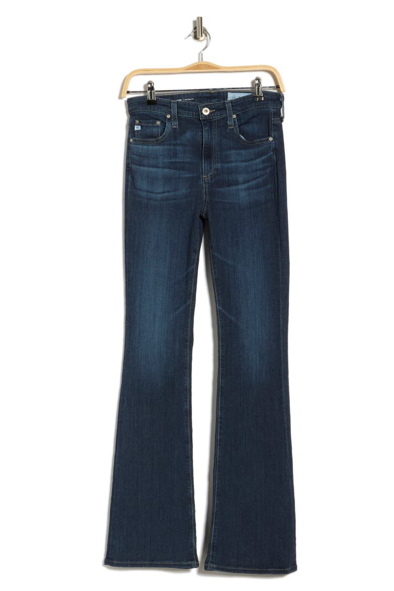 Farrah Mid Rise Bootcut Jeans, Alternate, color, BLUE FLAME