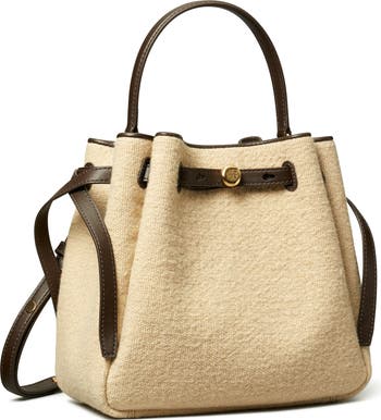 ROMY CANVAS BUCKET BAG ロミー キャンバス バケット バッグ Romy Canvas Bucket Bag: Women's Designer Crossbody Bags