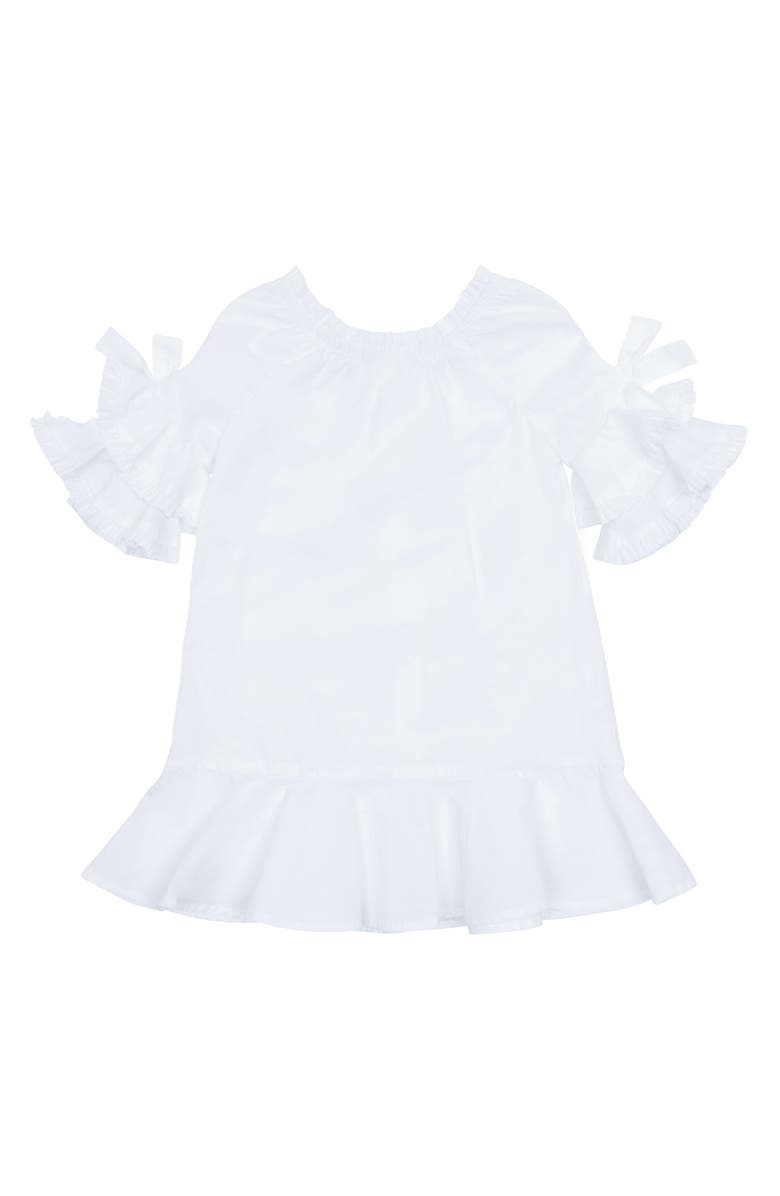 Habitual Girl Idalia Ruffle Sleeve Dress, Main, color, 