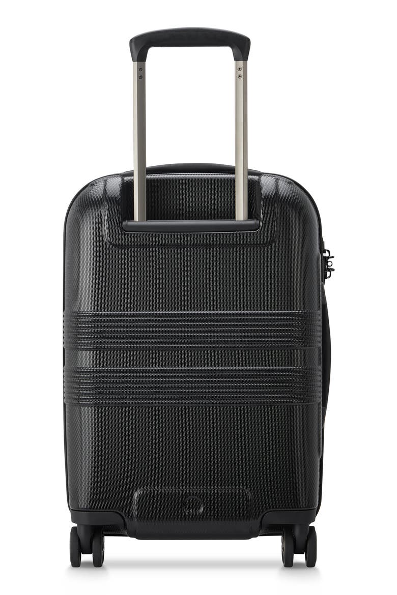 Flanerie 22-Inch Hardside Carry-On Luggage, Alternate, color, BLACK