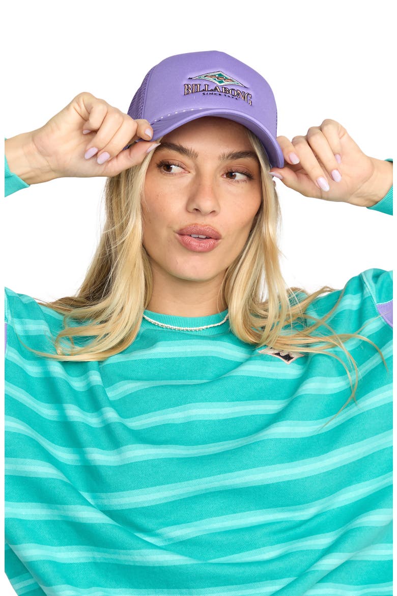 Grandpa Trucker Hat, Alternate, color, PURPLE ASH